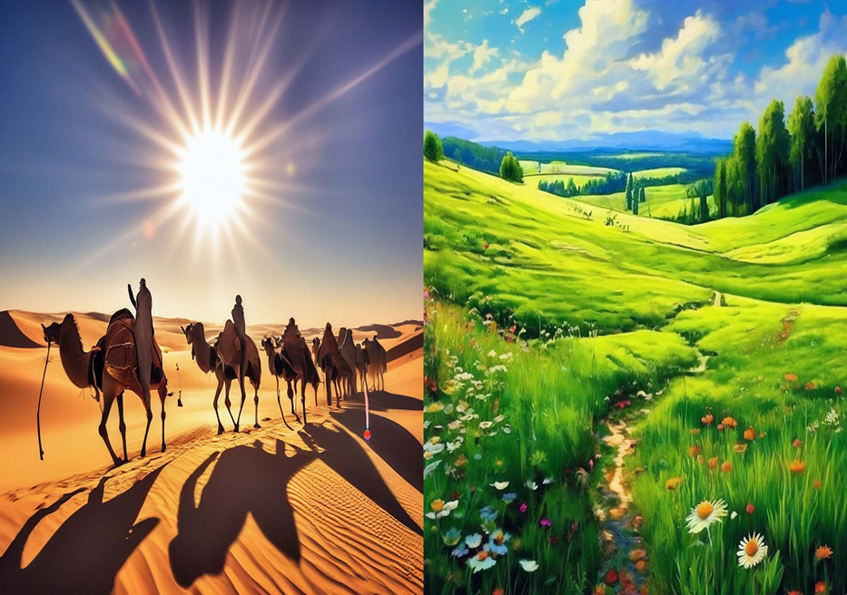 Араб жарым аралы жашыл болгон.  Кайра ошол абалга кайтат.