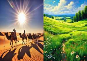 Араб жарым аралы жашыл болгон.  Кайра ошол абалга кайтат.